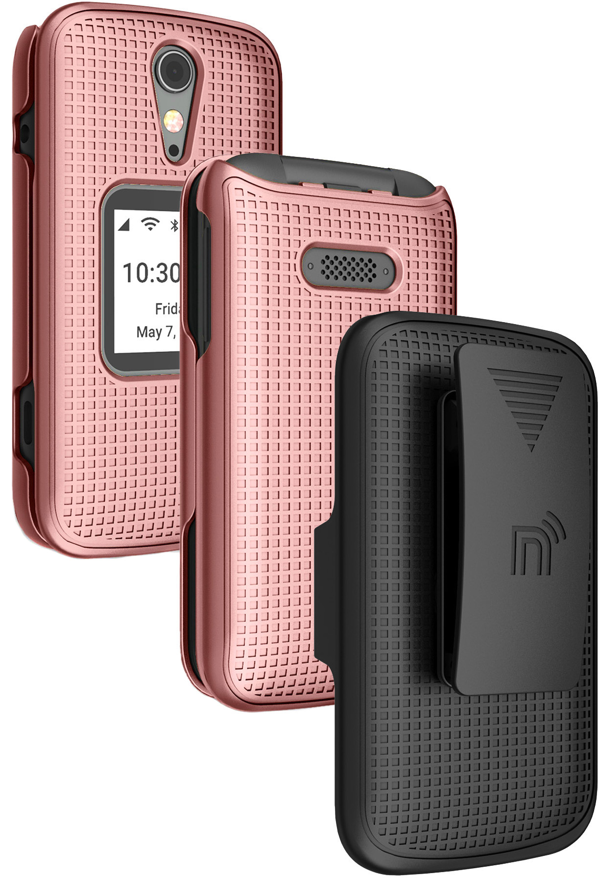 Custodia a Portafoglio per Lively Jitterbug Smart4, Blocco RFID Cover